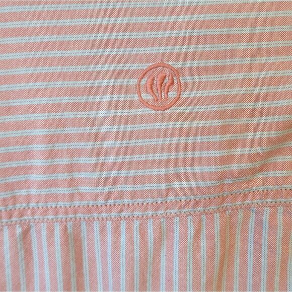 Fat Face Red Striped 100% Cotton Button Down Shirt - Picture 4 of 7